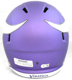 Justin Jefferson Autographed Vikings F/S Speed Helmet-Beckett W Hologram