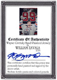 Wayne Gretzky Signed Hand Painted LE 1/1 William Zavala CCM Framed Jersey BAS