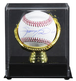 Cubs Sammy Sosa "609 HRS" Signed Manfred OML Baseball W/ Case JSA Witness
