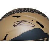 Stefon Diggs Signed Buffalo Bills F/S 23 Salute Helmet Beckett 43078