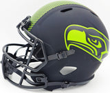 TYLER LOCKETT AUTOGRAPHED SEAHAWKS ECLIPSE BLACK FULL SIZE HELMET MCS 236379