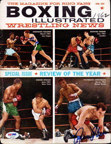 Johansson, Pender & Fullmer Authentic Autographed Magazine Cover PSA S49323