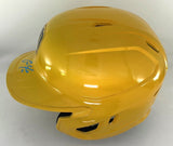 Brewers CHRISTIAN YELICH Signed Full Size Milw Rawlings YELLOW Helmet AUTO - JSA