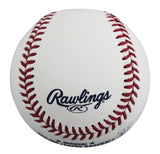 Rangers Wyatt Langford Authentic Signed Robert Manfred OML Baseball JSA #AU76574
