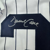 Autographed/Signed David Cone New York Pinstripe Jersey Beckett BAS COA