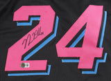Norman Powell Signed Miami Heat Miami Vice Jersey (Beckett) 2019 NBA Champion SG