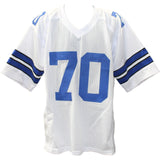 Zack Martin Autographed Pro Style Size XL White Jersey Beckett Witness 50912
