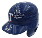 N Ryan, A Rodriguez, J Burroughs, J Gonzalez Signed Texas Rangers MLB Helmet
