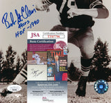 Bob St. Clair HOF San Francisco 49ers Signed/Inscribed 8x10 B/W Photo JSA 164655