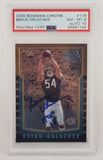 Brian Urlacher Chicago Bears SIgned 2000 Bowman Chrome Rookie Card #178 PSA 8/10
