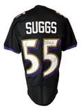 Terrell Suggs Signed Ravens Pro Cut Jersey (JSA) Baltimore 7xPro Bowl L.B.