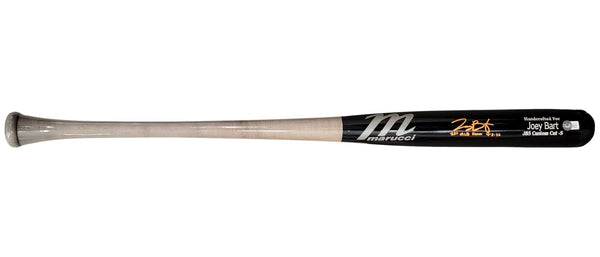 Joey Bart Giants Pirates Signed Marucci Players Model Bat 1st MLB Homer BAS