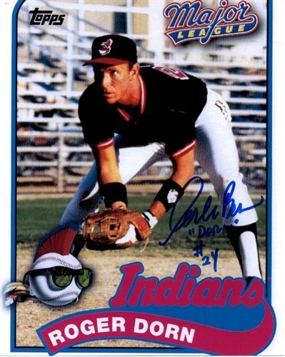 Major League CORBIN BERNSEN Signed 8X10 Photo #3 as "Roger Dorn" AUTO