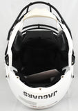 Travis Hunter Autographed Jaguars F/S Alt 2024 SpeedFlex Helmet- Beckett W Holo