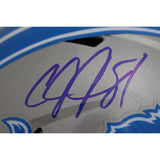 Calvin Johnson Autographed/Signed Detroit Lions F/S Helmet Beckett 47631