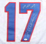 Jack O'Callahan Signed 1980 Team USA Jersey Inscribed "USA 1980 Gold"(JSA)