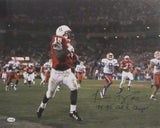 Tommie Frazier Signed & Insc "94/95 Natl Champs" 16x20 Photo Nebraska JSA 213429