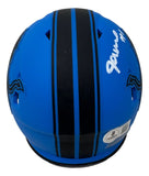 Jameson Williams Signed Detroit Lions Rave Mini Speed Helmet BAS ITP