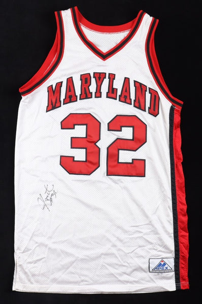 Joe Smith Signed Maryland Terrapins Jersey (JSA COA) 1995 #1 Overall Draft Pick