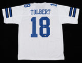 Jalen Tolbert Signed Cowboys Jersey (Beckett) Dallas 2022 3rd Round Pick W.R.