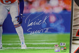 Patrick Surtain II Autographed 16x20 Photo with Lighted Frame Beckett COA