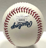 Expos Angels VLADIMIR GUERRERO Signed Official HOF LOGO Baseball AUTO w/ HOF JSA
