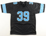 Jake Bates Signed Detroit Lions Alternate Jersey (Beckett) Ex Razor Back Kicker