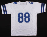 Drew Pearson Signed Dallas Cowboys Highlight Stat Jersey Inscribed ROH 2011 JSA
