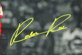 Rashee Rice Signed 16x20 Photo Kansas City Chiefs Framed Beckett 187176