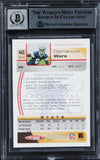 Cowboys DeMarcus Ware Signed 2005 Topps Total #443 RC Card Auto 10! BAS Slabbed