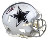 Cowboys Emmitt Smith Authentic Signed Speed Mini Helmet W/ Case BAS Witnessed