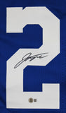 Jonathan Taylor Authentic Signed Blue Pro Style Jersey Autographed BAS