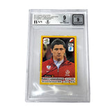 Robert Lewandowski Signed 2012 Panini EURO Platinum Edition Sticker - BGS 9