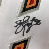 Autographed/Signed SHAQUIL BARRETT Tampa Bay Red Football Jersey PSA/DNA COA