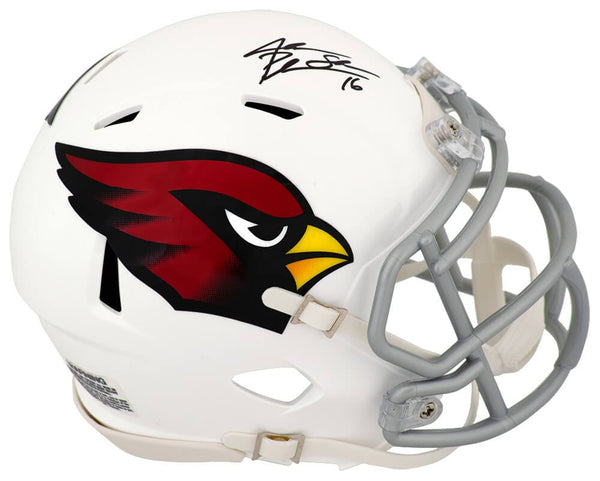 Jake Plummer Signed Cardinals (Current) Riddell Mini Helmet w/Snake - (SS COA)
