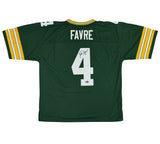 Brett Favre Signed Green Bay Packers Mitchell & Ness Legacy Green NFL 2XL Jersey