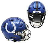 Sauce Gardner Signed Indianapolis Colts SpeedFlex Authentic Rivalries NFL Helmet