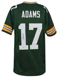 Davante Adams (GB PACKERS) Signed Green Custom Football Jersey - (Beckett COA)