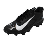 Josh Jacobs Signed Green Bay Packers Nike Alpha Menace 4 Shark Black Cleat