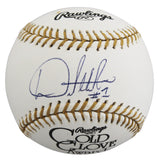 D-Backs Orlando Hudson Authentic Signed Rawlings Gold Glove Logo Baseball BAS