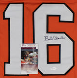 Bobby Clarke Signed Philadelphia Flyers Captain's Jersey (JSA COA) 2xCup Winner