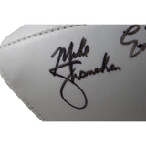Shanahan Elam Smith +13 Signed Denver Broncos 2002 Team Football Beckett 55429