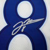 Framed Autographed Jared Verse Los Angeles LA White Football Jersey BAS COA