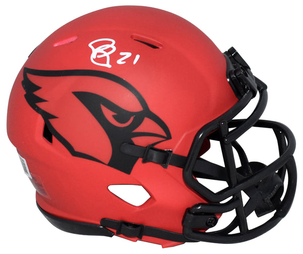 PATRICK PETERSON SIGNED ARIZONA CARDINALS RAVE SPEED MINI HELMET BECKETT