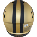 George Kittle Autographed San Francisco 49ers Pro Rave Helmet Beckett 49883