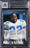 Cowboys Emmitt Smith Signed 1998 Absolute Retail #91 Card Auto 10! BAS Slabbed
