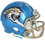 Trevor Lawrence Autographed Jaguars Flash Speed Mini Helmet Fanatics