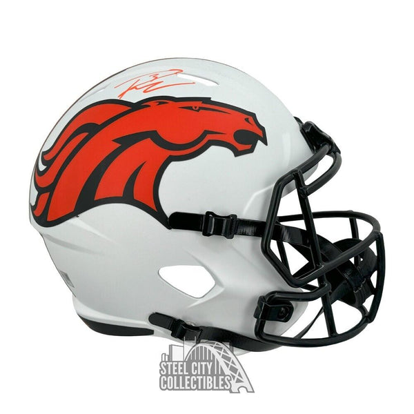 Russell Wilson Auto Denver Lunar Eclipse Replica Full Size Helmet - Fanatics