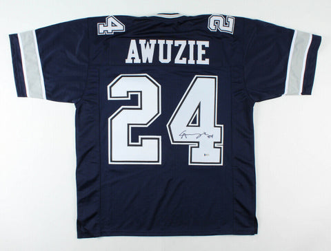 Chidobe Awuzie Signed Dallas Cowboys Jersey (Beckett Hologram) Uniform Number 24