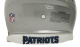 TOM BRADY Autographed Patriots HOF Custom Visor Authentic Speed Helmet FANATICS